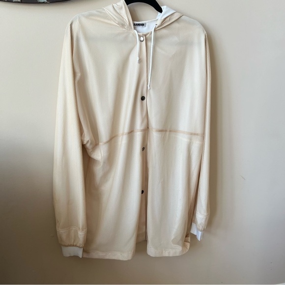 Jil Sander mesh hooded jacket 17543 - Picture 3 of 15